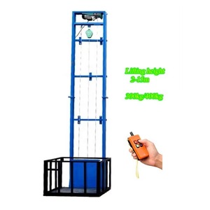 Monte-charge électrique 2-12M, capacité 500kg, pour maison, entrepôt, usine, certifié CE, design personnalisable pour intérieur - Product Image 6