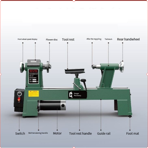 Torno de <span class=keywords><strong>madera</strong></span> de la mejor calidad Torneado Automático Cnc Máquina combinada Máquina de torno de <span class=keywords><strong>madera</strong></span> - Product Image 3