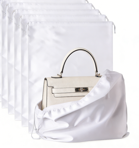 Sac à poussière en soie réutilisable et portable à bas prix, logo personnalisé, sacs à poussière à cordon - Product Image 1