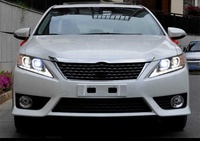 Kit de phare avant antibrouillard pour Toyota Camry 2012 — 2014, feu avant pour voiture, pièces détachées DRL