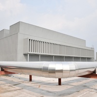Silencieux d'évacuation d'air industriel polyvalent à faible perte de pression – Solution personnalisée pour la fabrication générale