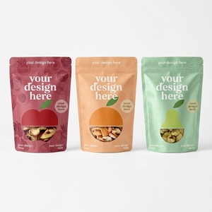 Sachets d'emballage personnalisés refermables à fermeture éclair, imprimés, avec logo, laminés, pour emballage - Product Image 1