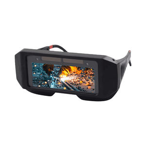 Solar Auto-Dimming Welding Goggles With <b>Adjustable</b> Lamp Shade,2 Sensor Welder <b>Glasses</b> for TIG MIG MMA True Color Dimmer <b>Glasses</b> - Product Image 1