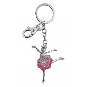 Llavero con Colgante de Bailarina, Elegante Accesorio de Moda con Icono de Danza, Sin Caja - Product Image 2