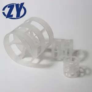 High Quality 16-100mm Pp Plastic Pall Ring Tower Packing Packing Pall Ring Plastic Random Packing Pall Rings