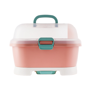 Boîte de rangement pour aliments pour bébés en plastique PP sélectionné avec soin, résistante à l'humidité et à la poussière, durable, multifonction, rectangulaire - Product Image 1