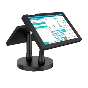Metall 360 Grad Schwanenhals Tablet POS Ständer mit Dual Screen Halter für Kasse Restaurant - Product Image 5