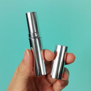 บรรจุภัณฑ์ลิปสติกเปล่าแบบรีไซเคิลได้ หรูหรา ปรับแต่งได้  ตลับลิปสติกอะลูมิเนียมสีเงิน หลอดลิปสติกเปล่า - Product Image 1