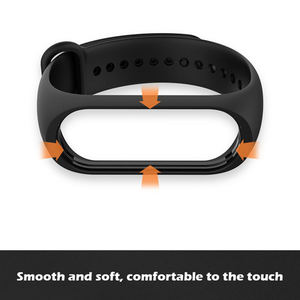 Correa de silicona para <span class=keywords><strong>reloj</strong></span> Xiaomi <span class=keywords><strong>Mi</strong></span> <span class=keywords><strong>Band</strong></span> <span class=keywords><strong>4</strong></span>, repuesto para <span class=keywords><strong>pulsera</strong></span> deportiva <span class=keywords><strong>Mi</strong></span> <span class=keywords><strong>Band</strong></span> <span class=keywords><strong>4</strong></span>, 3/<span class=keywords><strong>4</strong></span> - Product Image 2
