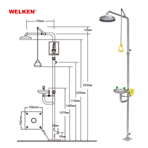 Estación <span class=keywords><strong>de</strong></span> <span class=keywords><strong>Lavado</strong></span> <span class=keywords><strong>de</strong></span> <span class=keywords><strong>Ojos</strong></span> ANSI Z358.1-2014, Duchas <span class=keywords><strong>de</strong></span> Emergencia, Estación <span class=keywords><strong>de</strong></span> <span class=keywords><strong>Lavado</strong></span> <span class=keywords><strong>de</strong></span> <span class=keywords><strong>Ojos</strong></span> <span class=keywords><strong>de</strong></span> Seguridad, Protección Ocular - Product Image 4