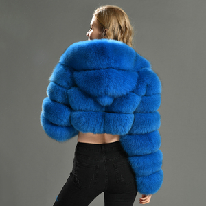 Di Vendita caldo di Inverno della <span class=keywords><strong>Pelliccia</strong></span> di Volpe Giacca Corta di Stile <span class=keywords><strong>Con</strong></span> <span class=keywords><strong>Cappuccio</strong></span> di Volpe <span class=keywords><strong>Cappotto</strong></span> di <span class=keywords><strong>Pelliccia</strong></span> Delle Donne Ritagliata Giacca di <span class=keywords><strong>Pelliccia</strong></span> di Volpe - Product Image 4