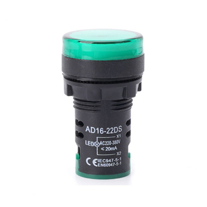 Indicador de luz de señal de lámpara Led IP55 de 22mm de plástico resistente al agua 220V 30000H - Product Image 5