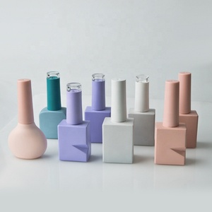 Nail Private Label Packaging Cuticle Oil Bottle Empty Nail <b>Glue</b> Bottles Glass 10ml square Nail Polish Bottle - Product Image 1