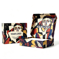 Échantillon Gratuit - Boîte Postale en Carton Ondulé E Flute Pliée sur Mesure, Impression Personnalisée du Logo de la Marque, Emballage en Carton pour Envoi Postal