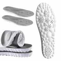 Nouvelle Arrivée 2026 Semelles Sportives Confortables en PU Épais, Mousse à Mémoire de Forme Haute Résilience, Coussin Respirant pour Hommes et Femmes, Utilisation 4 Saisons