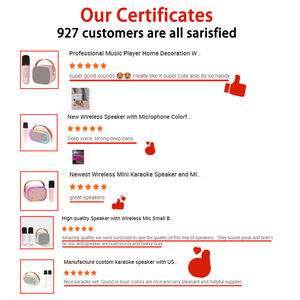 เครื่องเสียงพกพาขนาดเล็ก ใช้งานผ่าน USB ลำโพง/วิทยุในตัวสำหรับเด็ก ร้อง<span class=keywords><strong>คาราโอเกะ</strong></span>/2 ไร้สาย - Product Image 6