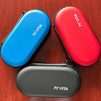 Étui EVA étanche avec fermeture éclair pour console PS Vita 1000/2000, antichoc, isolé, durable, sac de rangement portable pour cartes de jeu et chargeur