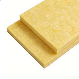 Panneau de laine de verre isolant thermique fourni par l'usine 1,2m×0,6m 40kg/m³ Isolation des conduites HVAC Anti-condensation - Product Image 4