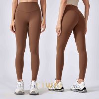 Pantalon serré de compression élastique taille haute levage de la hanche minceur sport course fitness pantalon court leggings de yoga sans couture