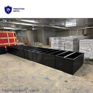 Princeton Kim Loại Đa Năng Kín Nước Thương Mại Bột Tráng Hình Chữ Nhật Nhôm Trồng Hộp Cho Sàn Sau Hoặc Vườn Hoa - Product Image 4