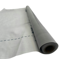Membrane de toiture imperméable personnalisable, barrière contre l'humidité/retardeur de vapeur, sous-couche synthétique pour toiture, revêtement mural pour maison