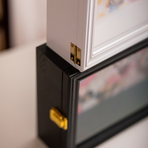 mart vinyl blind <b>box</b> <b>photo</b> frame, hollow <b>photo</b> frame, 6.5cm figure <b>storage</b> <b>box</b>, dust-proof for collection and display - Product Image 3