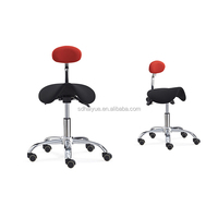 Barbier ergonomique pour Salon de coiffure, chaise en forme de selle, pour Salon de coiffure, HY6013,