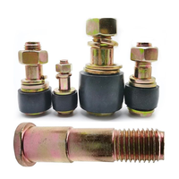 Acier FCL-8 #   Kit de goujons et de boulons FCL76-FCL450, coupleur flexible à goupilles