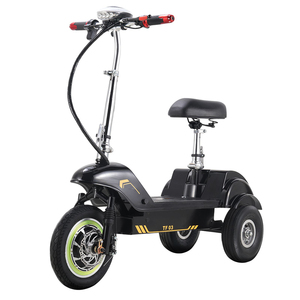 350W 48V 15Ah TWOFISH TF03 12 inch & Rear 10 inch Tires 28km/h 30km Range Electric <b>Scooter</b> <b>with</b> Removable <b>Seat</b> - Product Image 4