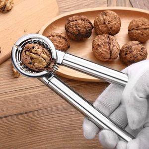 Stainless Steel Walnut <b>Cracker</b> Pliers For Household <b>Nut</b> Shelling And Pitting Tool With Funnel Design - Product Image 1