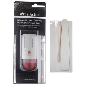 Autocollant magnétique pour ongles semi-durcis bicolore de haute qualité, effet volume, pour femmes, avec lime et bâtonnet - Product Image 3