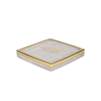 Palette de fards à paupières personnalisable, maquillage pour les yeux, marque privée, palette vide transparente en plastique 9 couleurs, fards à paupières couleur nude, prix