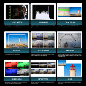 Moniteur <span class=keywords><strong>de</strong></span> production vidéo portable 4K pour <span class=keywords><strong>réalisateur</strong></span> <span class=keywords><strong>de</strong></span> diffusion 3G SDI, moniteur d'assistance vidéo - Product Image 3