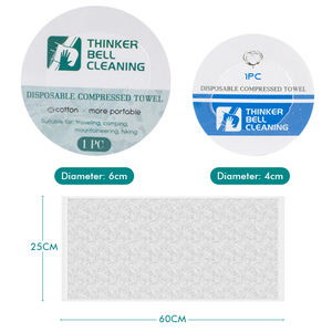 Chất lượng cao ma thuật nén khăn biểu tượng tùy chỉnh dùng một lần-Nhà máy tùy chỉnh - Product Image 5