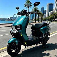 Scooter électrique pour adultes, vitesse maximale 60 km/h, 1000 W, moteur en cuivre pur, moto électrique avec pare-chocs anti-collision