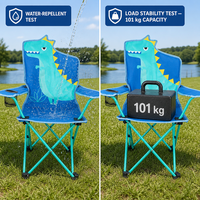 Chaise pliante portable ultralégère pour enfants, idéale pour la randonnée, les pique-niques, la pêche, la plage, le camping et le jardin