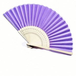 Party <b>Fan</b> Personal Folding Silk Hollow Bamboo Bone <b>Hand</b> <b>Fans</b> for Wedding Gift Handfan Custom Bone - Product Image 6