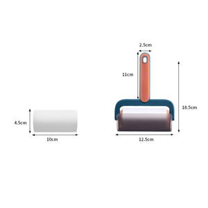 Rodillo Quitapelusas Portátil Reutilizable de Liberación Rápida y Ecológico de PP con 55 Hojas (10 cm) para Ropa - Uso Manual - Product Image 5