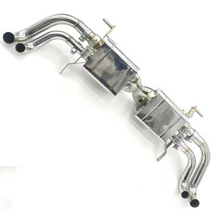 ท่อไอเสียสแตนเลส GDR Luxury หนา 1.5 มม. ผิวเรียบ สำหรับ <span class=keywords><strong>Audi</strong></span> R8 V8/V10/<span class=keywords><strong>V12</strong></span> 4.2L (2006-2015) พร้อมการรับประกัน 2 ปี - Product Image 2