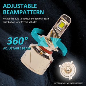 <span class=keywords><strong>DLS</strong></span> 20 NOUVEAU Phare LED haute puissance H4 DC 12V 240W 6000K pour voiture, ampoule pour H13 9004 9007 - Product Image 5