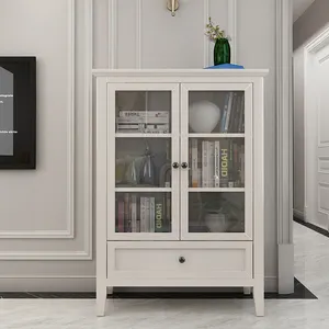 American glass living room cabinet cabinets can be customized wine cabinet