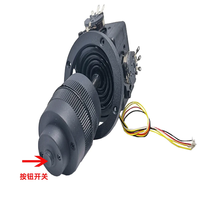 Bouton de potentiomètre Joystick 4 axes pour JH-D400X-R4/R2 10K 5K Noir avec fil Automatisation Machine Control