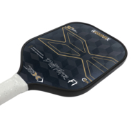 Raket Pickleball 2026 Bahan Baru 3D Stereoskopik Serat Karbon Friksi Tinggi Raket Pickleball Termoformasi T700 T800 OEM ODM