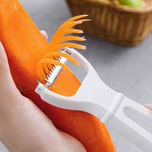 Nouveau râpeur manuel portable en acier inoxydable pour fruits et légumes, articles ménagers avec éléments en plastique pour râper le chou - Product Image 3