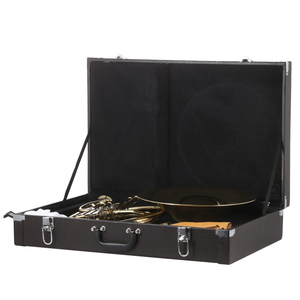 แตรทองคำเคลือบทองเหลือง3ปุ่มแบน B/bb,แตรทองคำแบบฝรั่งเศสเครื่องแยกลมแบบแถวเดียว - Product Image 4