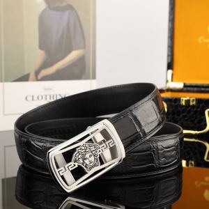 Cinturones de Cuero de Cocodrilo Genuino de Marca Famosa de Diseñador de Lujo para Hombre - Product Image 4