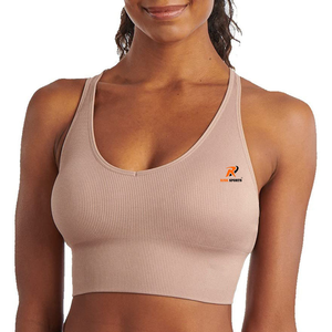 Top Selling Wholesale Fitness Women Sexy Sports Bra Fitness Breathable Solid Gym Running Sports Bra Women - Product Image 1