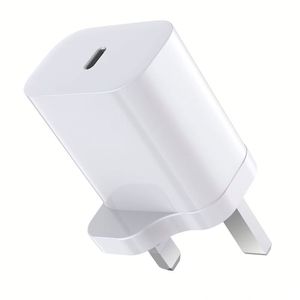 PD 20W Fast Charging Type <b>C</b> <b>Adapter</b> EU US UK <b>Plug</b> Mobile Phone Wall Charger for IPh 16 15 14 13 12 11 Pro Max - Product Image 2