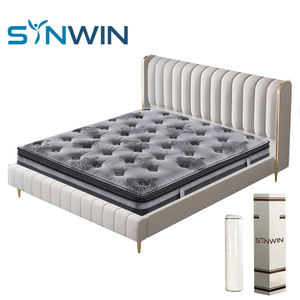 Nệm Giường Đôi Cao Su Non Có Lò Xo Bỏ Túi Hd 7 Vùng Cao Cấp Trải Sàn Ngủ Ban Đêm Thoải Mái Bán Chạy - Product Image 1