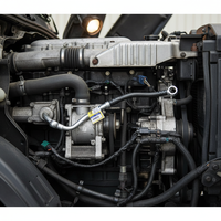 QSP A9062030402 OEM Nouveau tuyau d'eau de compresseur en acier de 25 cm pour moteur de camion Mercedes Axor 2528-3028-3228